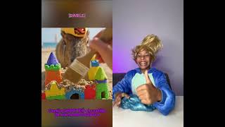 ELLA LE DAÑO EL CASTILLO DE ARENA AL CAPIBARA !!! #humor #comedy #funny
