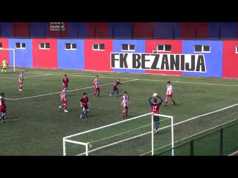 Liga mladjih pionira BG grupa B:Bezanija U14-Crvena Zvezda U13 2-7
