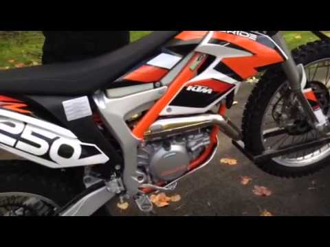Ktm freeride 250r first ride !!!