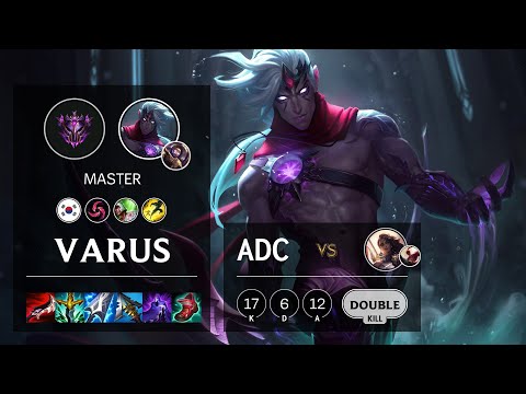 Varus ADC vs Samira - KR Master Patch 11.16