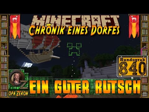 Minecraft #840-Chronik eines Dorfes-Ein guter Rutsch[HD+Deutsch]