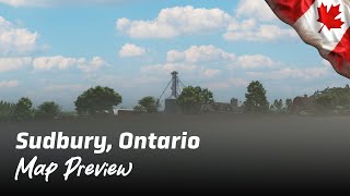 Карта для Farming Simulator 2025 Sudbury, ONTARIO - Screenshots