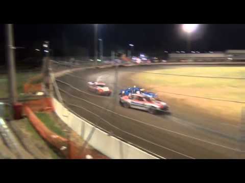 Modified Production - Heat 5 - Beef Capital Showdown - Rockhampton Speedway - 18.02.12