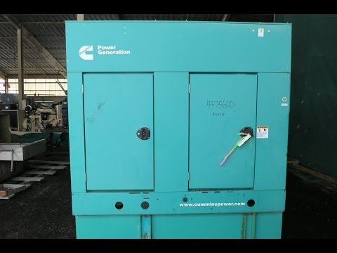 Used-Cummins 35 kW standby (30 kW prime) diesel generator set - Stock # 45756001