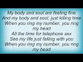 Texas - Telephone X Lyrics