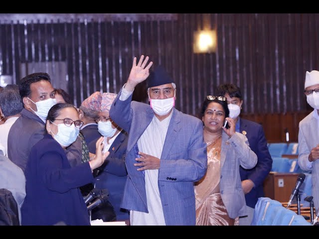 With 165 votes, PM Deuba gets vote of confidence from HoR (Video)