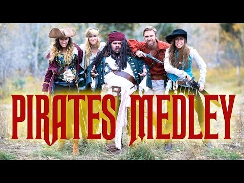 Pirates of The Caribbean Medley - A Capella - Peter Hollens & Gardiner Sisters (DevinSuperTramp)