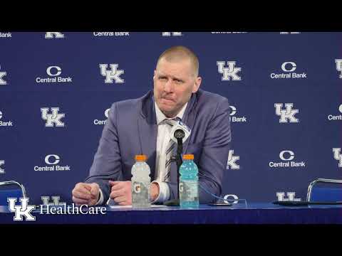 Coach Pope Press Conference - Texas Postgame Press Conference presented by UKHealthCare