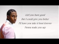 Trey Songz - NA NA - Lyrics Video