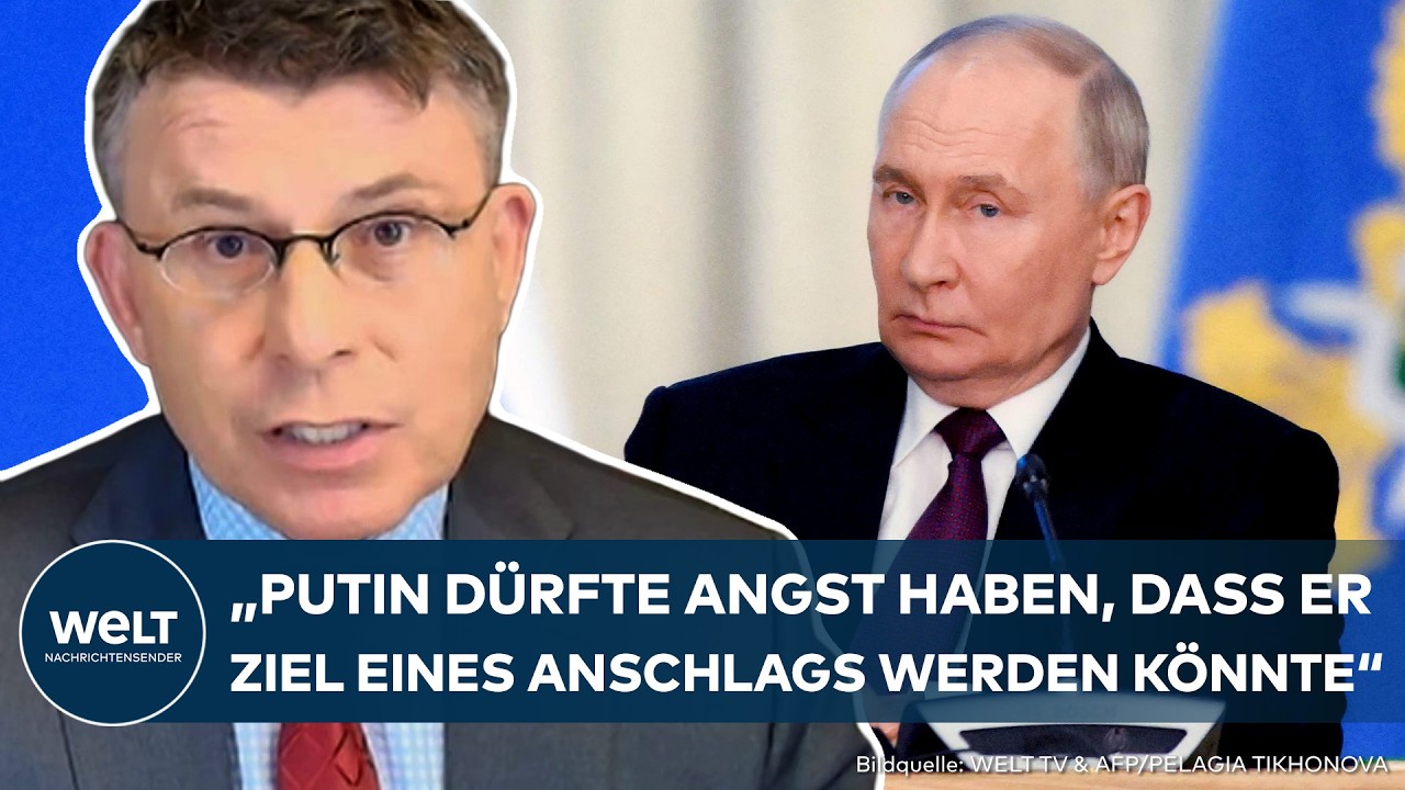 PUTINS PARANOIA: Experte verrät! "Russland muss vorsichtig sein!" Angst vor Attentat lähmt Kremlchef