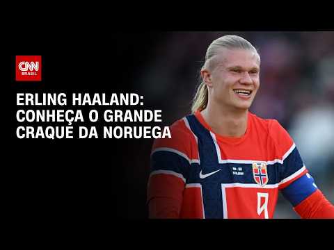 Copa do Mundo: Erling Haaland é o grande craque e centroavante da Noruega | CNN PRIME TIME