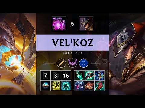 Vel'Koz Mid vs Twisted Fate - EUW Master Patch 25.12