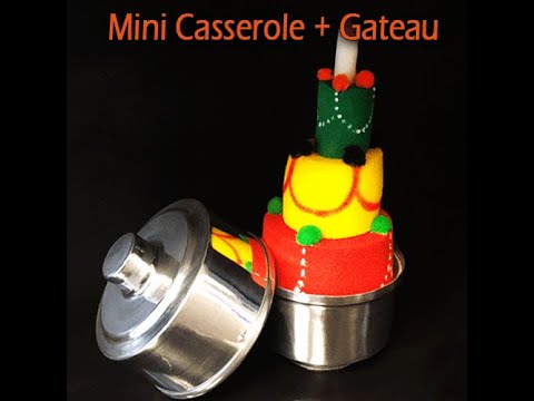 Voir la vidéo Mini casserole Avec Gateau En Mousse