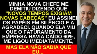 Minha chefe me demitiu. Meses depois, com a empresa em crise, ela implorou pela minha ajuda...