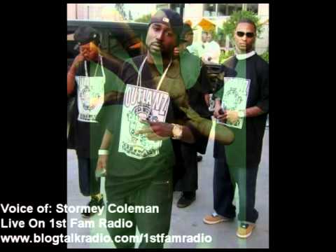 Stormey Coleman Interview on 1st fam radio