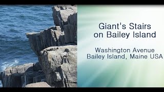 preview picture of video 'Giant's Stairs on Bailey Island, Maine'
