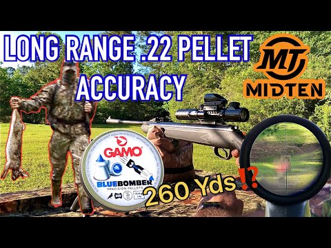 How Far Will .22 Pellet Shoot? MidTen 3-9x32 4-in-1 Scope Combo