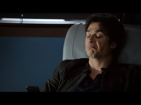 TVD 6x11 - Damon tells Liz about the message he got from Elena | HD