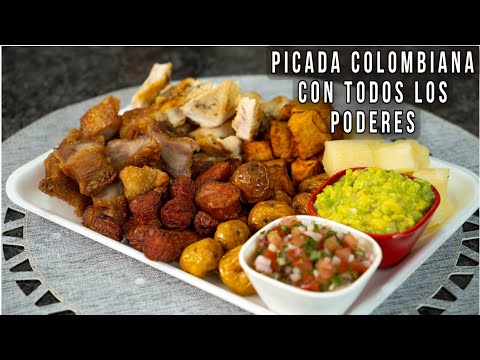 PICADA COLOMBIANA CON TODOS LOS PODERES/recetas para toda ocasion