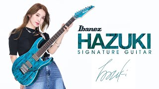 Video thumbnail for 葉月 (NEMOPHILA, KOIAI) シグネチャーモデル "HZK1" | Ibanez by Ibanez JAPAN