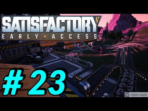 Die erste Fertige Halle! - Let's Play Satisfactory #23