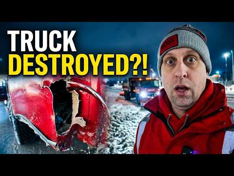 Last Winter Night Before Winter Is OVER?! Salt Run, Truck Damage, Crew Training, and More!