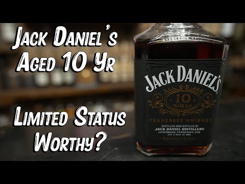 Jack Daniels Aged 10 Yr BOURBON Whiskey Review! Breaking the Seal Ep#172