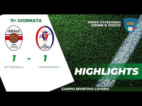 IDEALE BARI 1 - 1 LATIANO