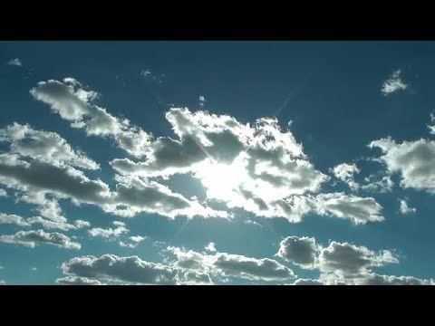Shiny Grey Clouds Moving Stock Video