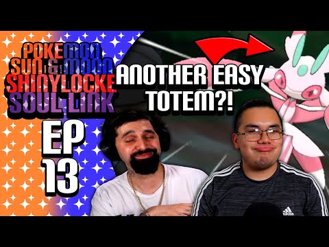 AN EASY TOTEM POKEMON AGAIN?! | Sun & Moon Shinylocke Soul Link w/ Jechnician