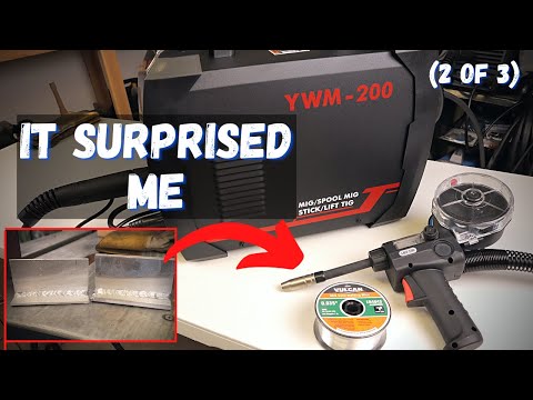YesWelder YWM-200 Welder Review - Aluminum Spool Gun in Action!