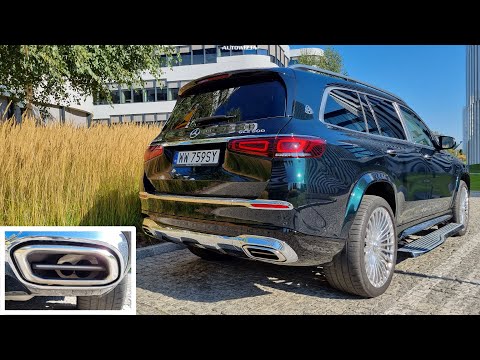 Maybach GLS 600 Exhaust sound, Sound, Acceleration, Start up sound, Revs, Launch Control