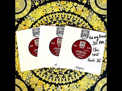 MasterFonk Feat Howard Johnson / Tell me (Promo Gift from Betterdays Music 7inch) 2023