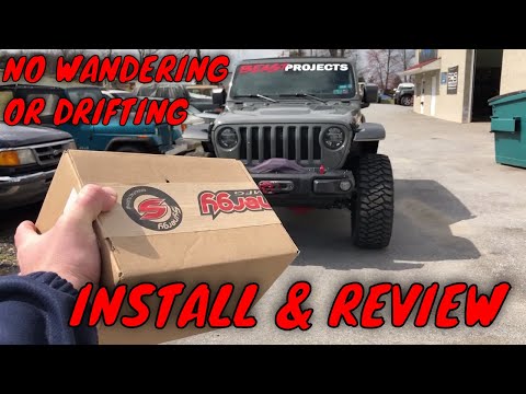 WRANGLER JL JT STEERING ISSUES SOLVED! Synergy Track Bar & Sector Shaft Brace