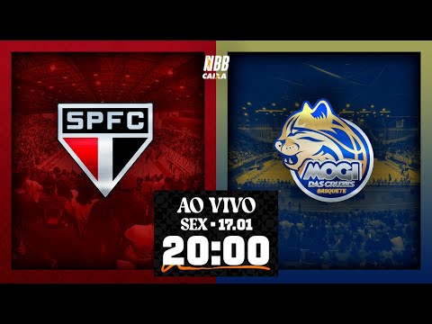 São Paulo X Mogi Basquete | NBB CAIXA 2024/25 | 17/01/2025 | Ao vivo e com imagens | 20h00