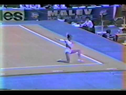 2nd T ROM Mihaela Stanulet FX - 1983 World Gymnastics Championships 9.550