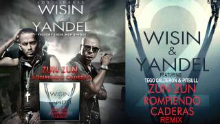 Wisin Y Yandel Ft Pitbull Tego Calderon - Zun Zun Rompiendo Caderas Remix REGGAETON 2011 LETRA