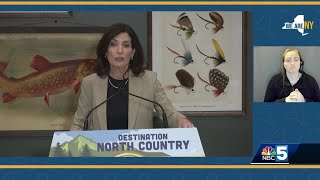 Hochul visits grand opening of Lodge at Schroon Lake