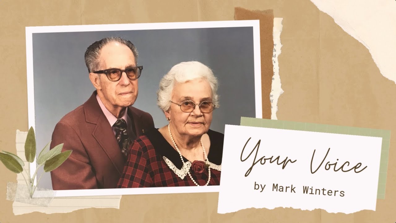 I Hear Your Voice by Mark Winters (Lyric Video)