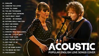Acoustic 2022 / The Best Acoustic Covers of Popular Songs 2022 - English Love Songs Cover ♥