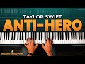 Taylor Swift - Anti-Hero (Piano Cover with SHEET MUSIC)