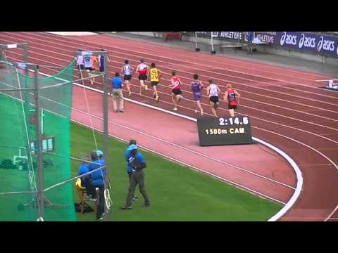 Championnat de France Valence - 1500 m finale cadet