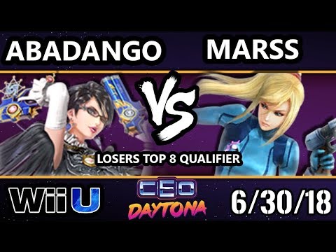 CEO 2018 Smash 4 - Marss (ZSS) Vs. Abadango (Bayonetta) Wii U - Losers Top 8 Qualifier