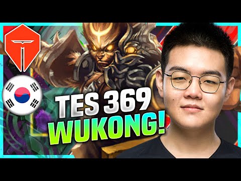 369 IS SO GOOD WITH WUKONG! - TES 369 Plays Wukong Top vs Renekton! | KR SoloQ Patch 10.22