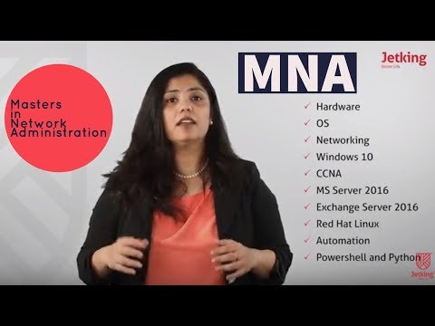 Mna( maters in network administration) in lucknow