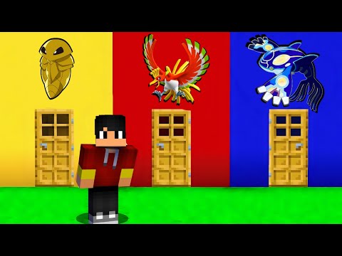 Insane Pixelmon POKEMON Door Game! (Minecraft) 👾