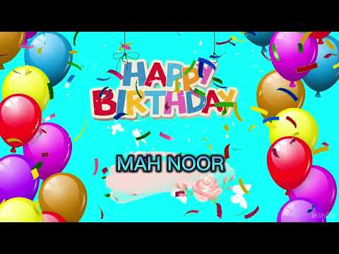 Birthday wish, MAHNOOR wish birthday