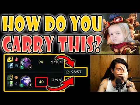 Is it possible to carry this? [Teemo vs Ezreal] S10 Commentary