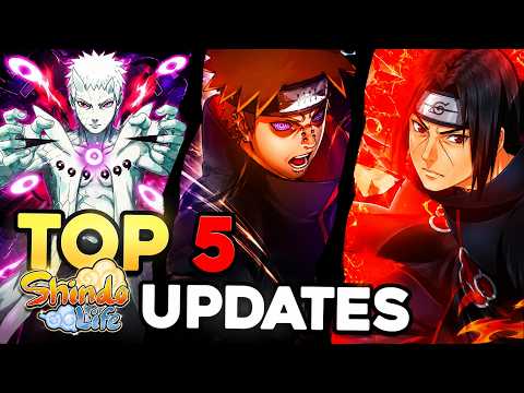 Top 5 GREATEST Shindo Life/Shinobi Life 2 UPDATES EVER
