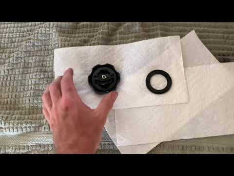 Oil Filler Cap Leaking, New Gasket Replacement, DIY
